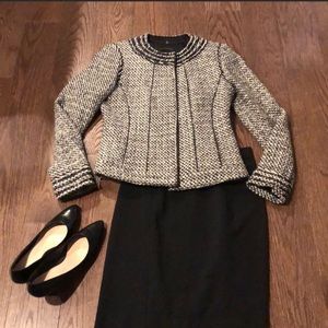 Elie Tahari Boucle Jacket